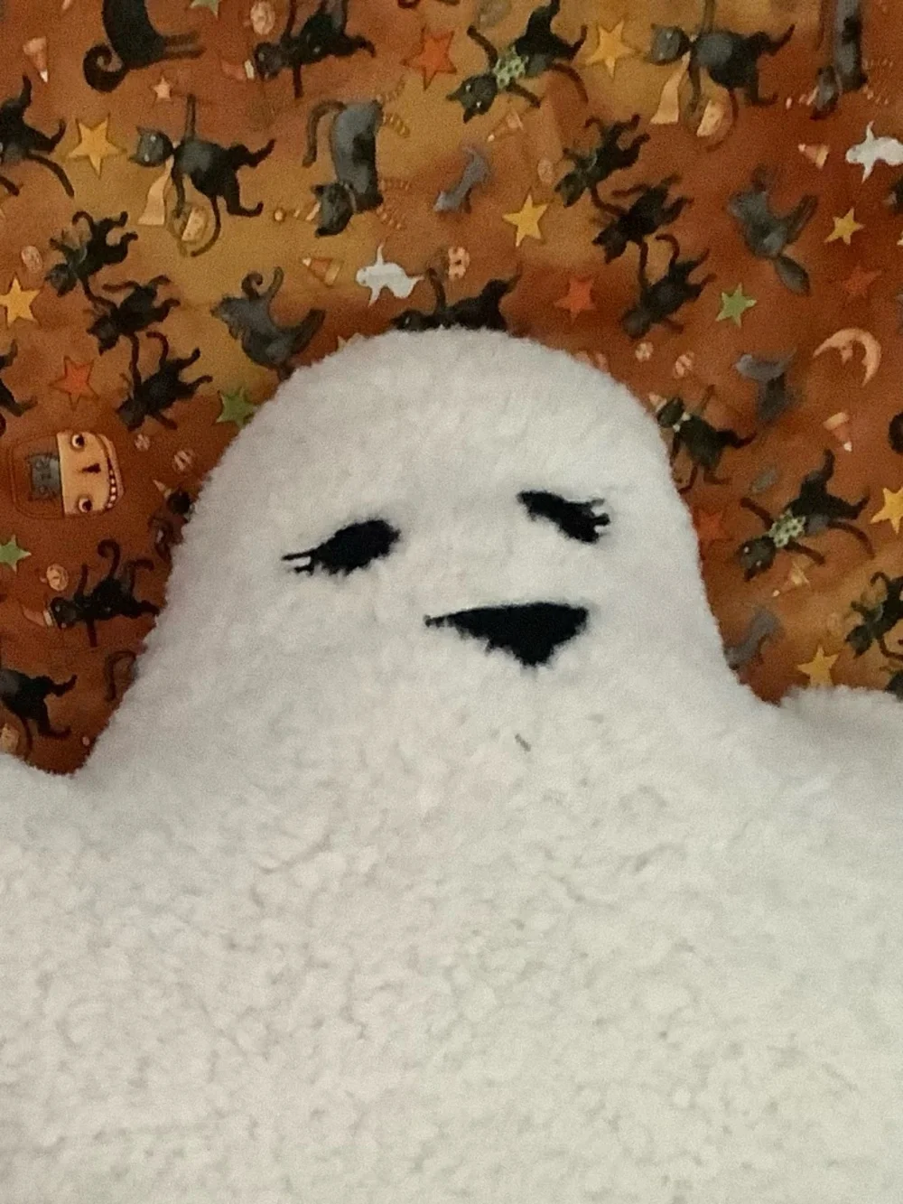 TWO Halloween Ghost pillows NWT SOFT AND CUDDLY